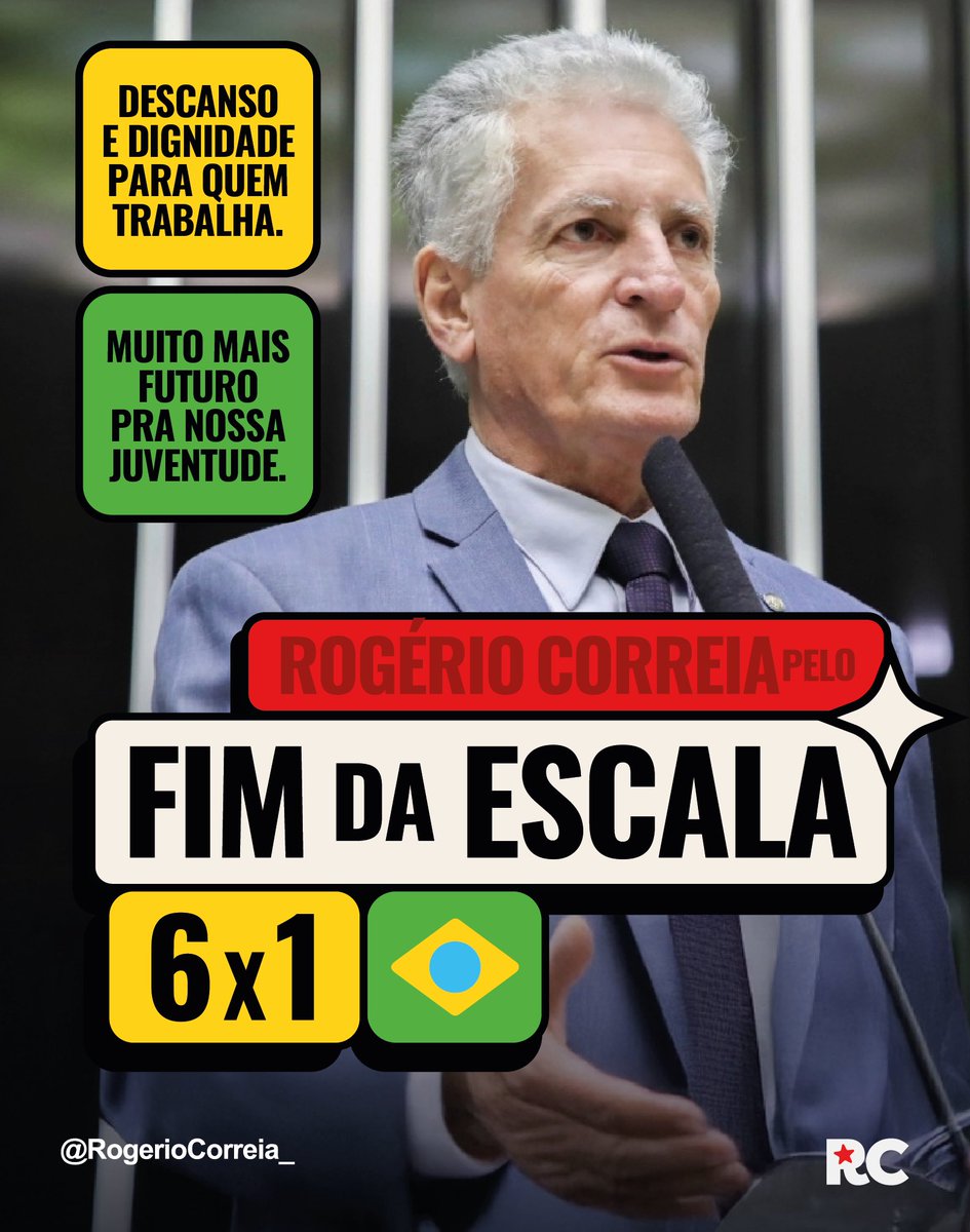 6x1 não é vida, é exaustão.
Quem trabalha merece viver. ✊
