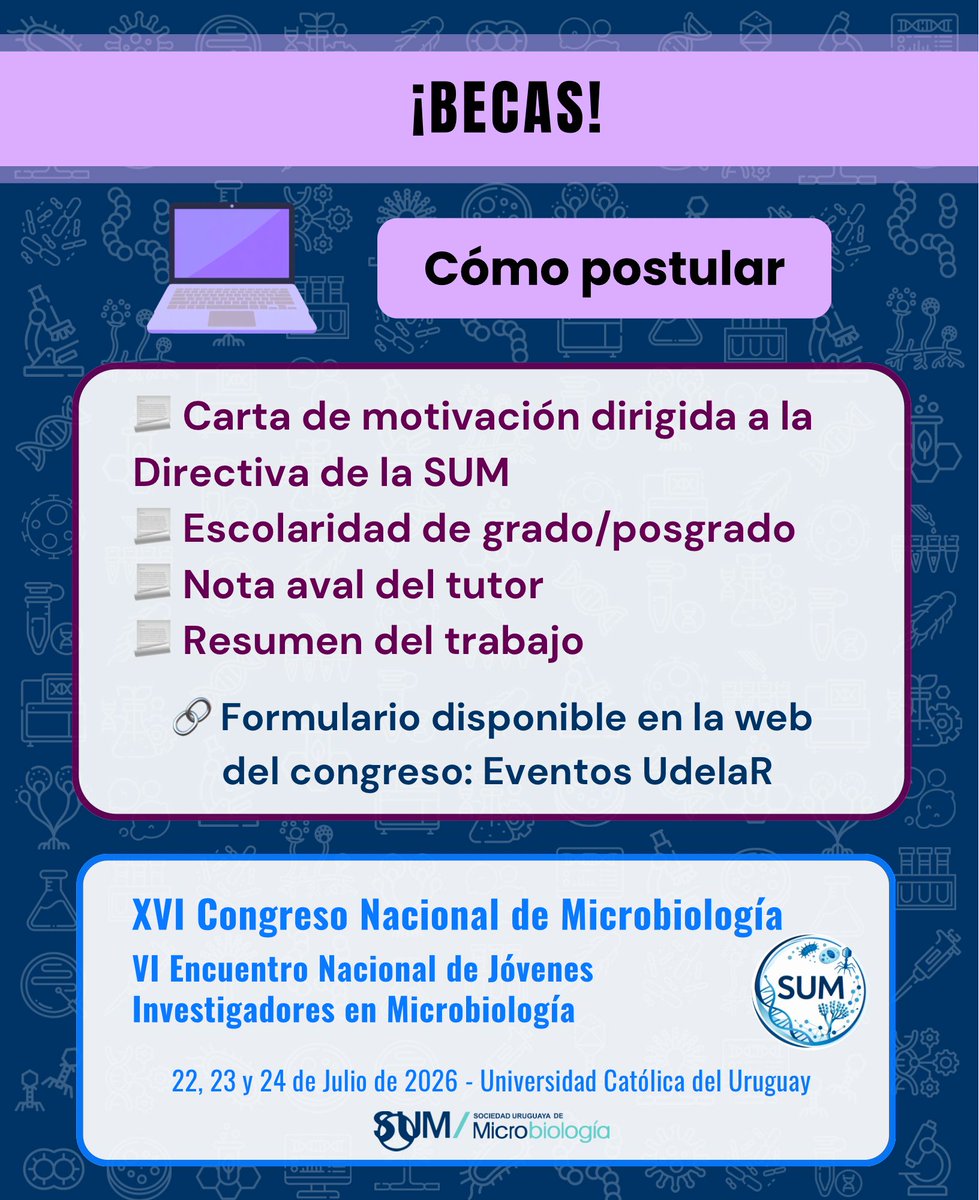 Sociedad Uruguaya de Microbiología-SUM tweet media