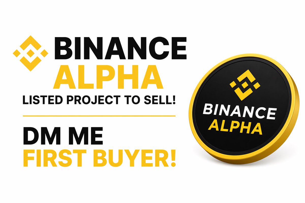 fx_msi's tweet photo. Looking to Buy Binance Alpha Listed Project – DM Me https://t.co/badLnUXBnw