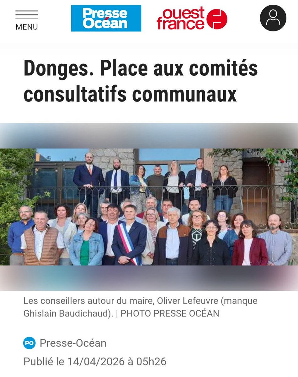 GauthierBouchet's tweet photo. À Donges, place aux comités consultatifs communaux. Les élus de notre groupe seront attentifs à ce que les Dongeois y soient correctement représentés, sans parti pris ni idéologie, et à la bonne régularité des réunions.
#RassemblerDonges #RN #RN44 https://t.co/DKynMyZYbS