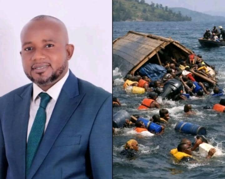 TANGANYIKA : L’honorable député national élu de la circonscription de Kalemie territoire, MAYANI PAKU François, compatit avec les familles éprouvées du dernier naufrage survenu sur le lac Tanganyika.