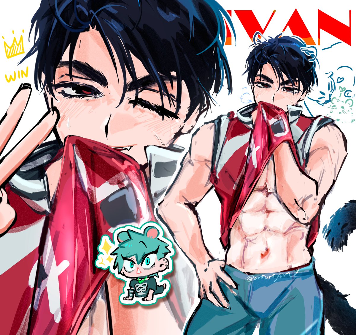 UriUri減肥0608ver.🧣🐑💨🥚 tweet media