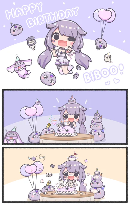 "Oh silly cats☺️"
Happy birthday Biboo! Don't worry we have a back up cake!🥳🍰

#ROCKINbirthday #bijouwled 
