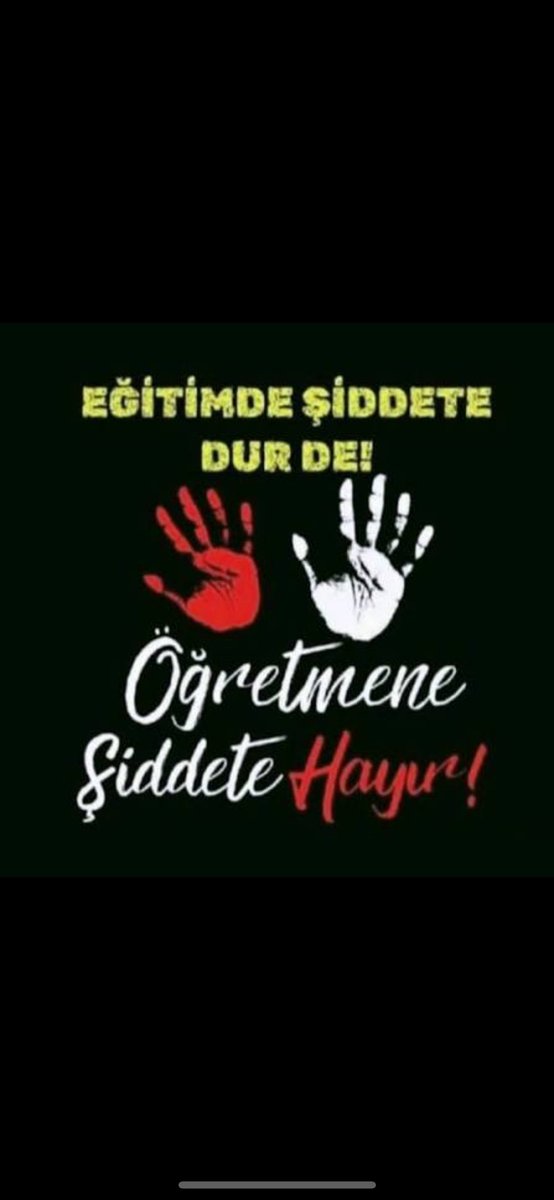 bhr_kcgl's tweet photo. #EğitimciyeŞiddeteHAYIR …!
#ÖğretmeneŞiddeteHAYIR …! https://t.co/1Eoa0nbqbL