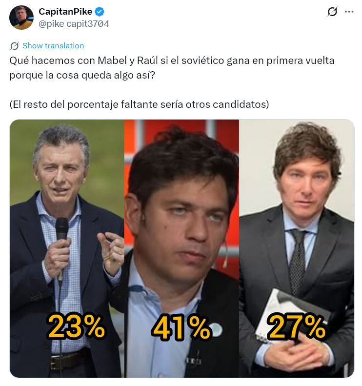 Es sencillo, muchachos: no levanten las PASO con la excusa de que  quieren ahorrar cinco caramelos y se evita.