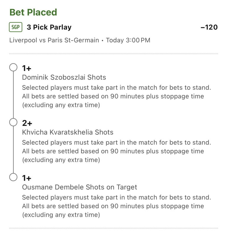 Chedzz's tweet image. 1 UCL SGP Per Match ⚽️🏆

Replaced my UCL free plays with these as Oblak wasnt starting! 

My favorite props from each game, going into 2 safer plays. 

#SoccerPicks #GamblingX