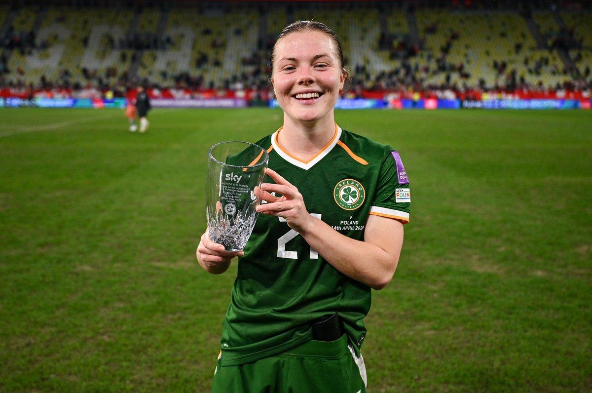 Another <a href="/SkyIreland/">Sky Ireland</a> Player of the Match trophy for Emily Murphy 🤩