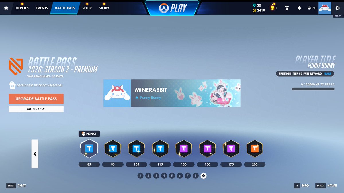 MineRabbit3's tweet photo. THERE'S A BUNNY PLAYER TAG I'M SO HAPPY OMG https://t.co/DVXqmNHfGg