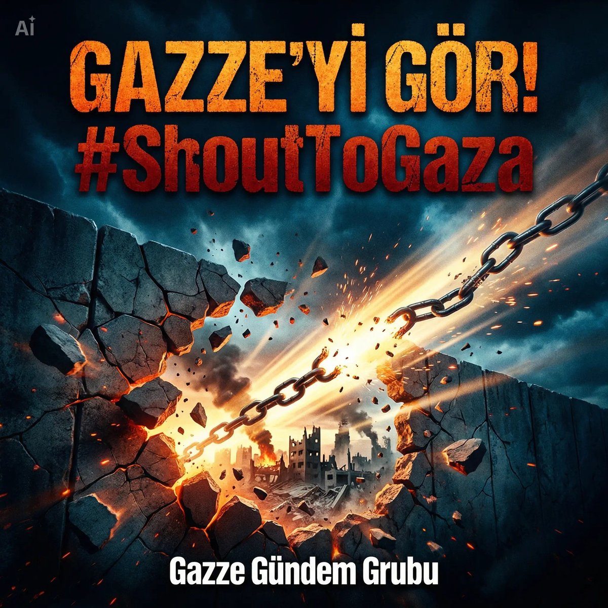 EsnFidan98655's tweet image. Gazze’de yaşananları görmezden gelmek, insanlığımızdan vazgeçmektir. 🌍⚠️
​1️⃣ Durma, paylaş! 📲
2️⃣ Sessiz kalma, anlat! 🗣️
3️⃣ Unutturma, hatırlat! 🎗️
​🔥 GAZZE’Yİ GÖR! 🔥
📢 DÜNYAYA DUYUR! 📢
​#ShoutToGaza 🇵🇸✨
#GazaUnderAttack
#StandWithPalestine