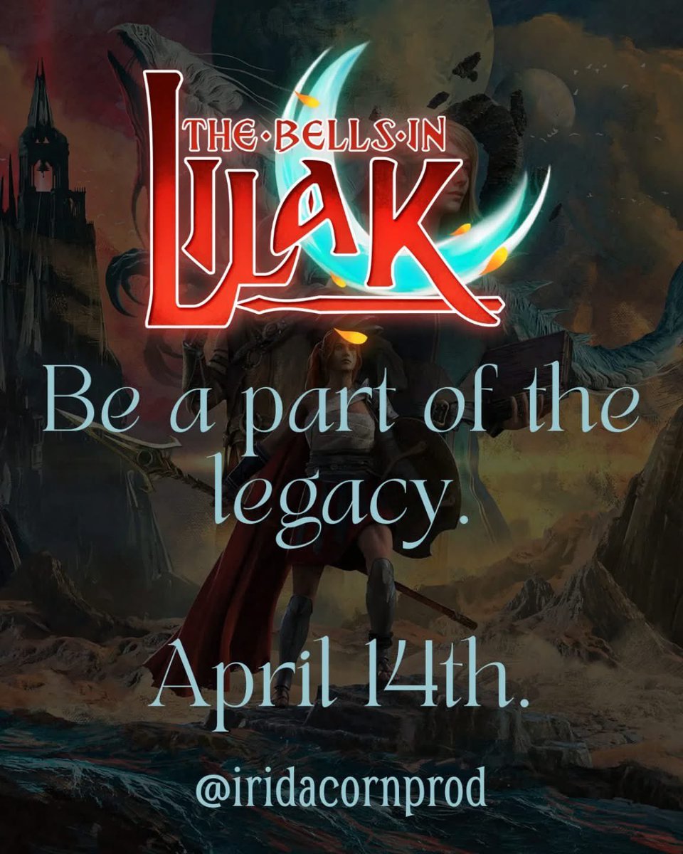 💫ROLE ANNOUNCEMENT💫

<a href="/IridAcornProd/">Iridescent Acorn Productions</a> dropped their Kickstarter for their new fantasy audio drama "The Bells in Lilak," and I'm honored to share that you'll be able to catch me doing some walla in the production! 

👀 Be sure to come fund the project and watch the magic happen~