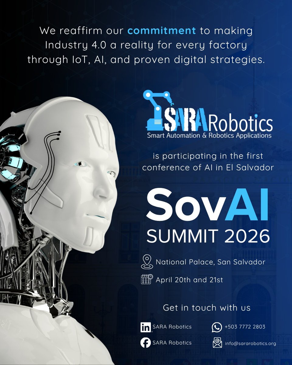 Making Industry 4.0 a reality is about more than technology—it's about results.

<a href="/sararoboticssv/">SARA Robotics</a>  is headed to SovAI Summit 2026 <a href="/sovaisv/">SovAI</a>  to showcase how we integrate Cyber-Physical Systems, Robotics and Digital Twins into real-world factory floors. If you are looking to reduce