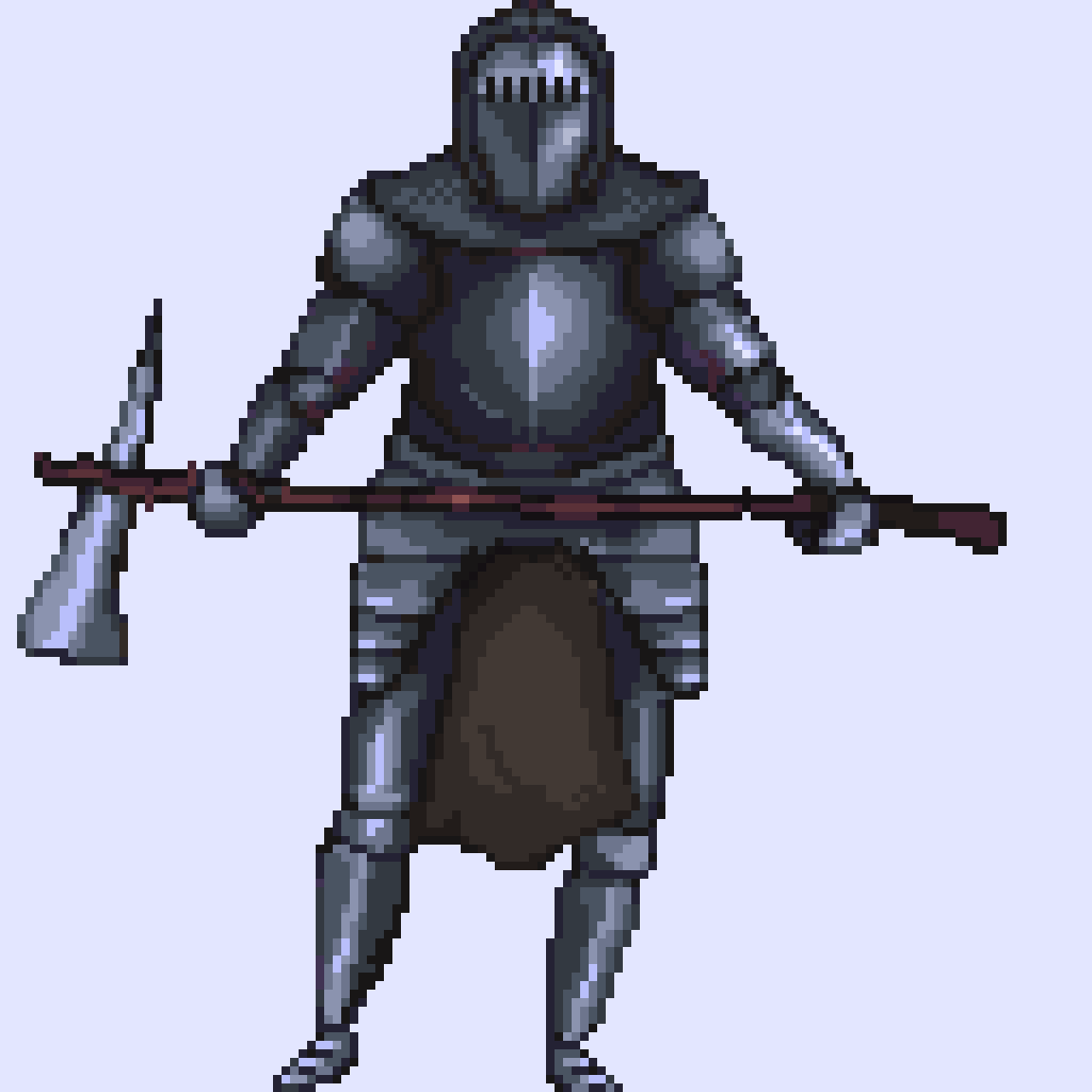 ferus_lem's tweet photo. Axe Knight
#pixelart #ドット絵 #gamedev https://t.co/4nokoOTaVu