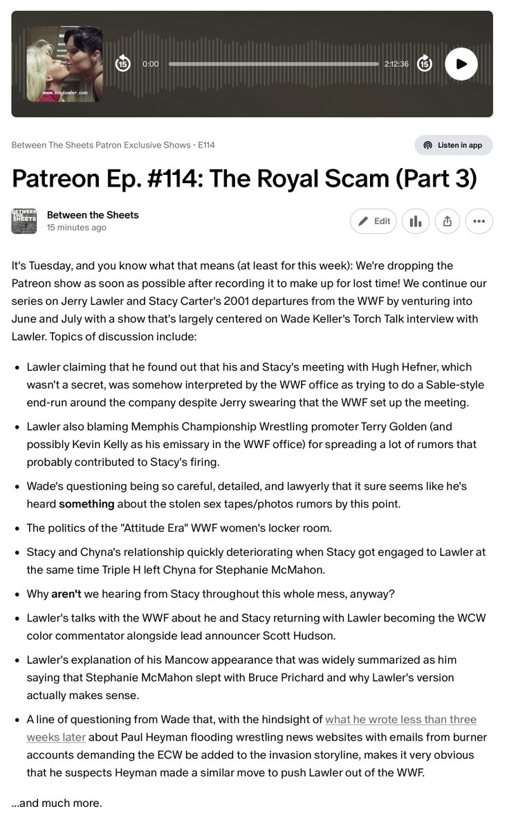 Between The Sheets tweet media