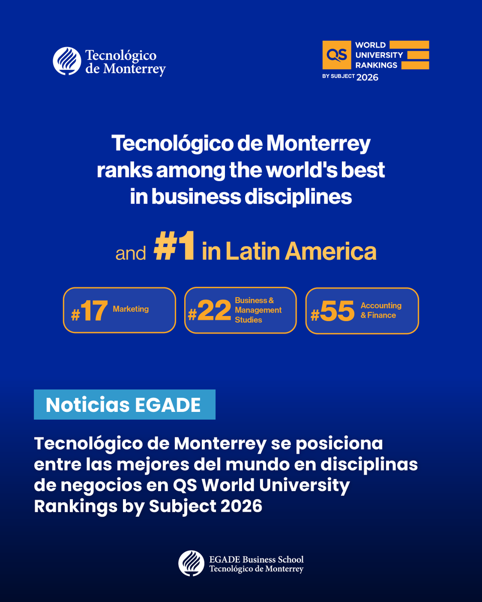 EGADE Business School tweet media