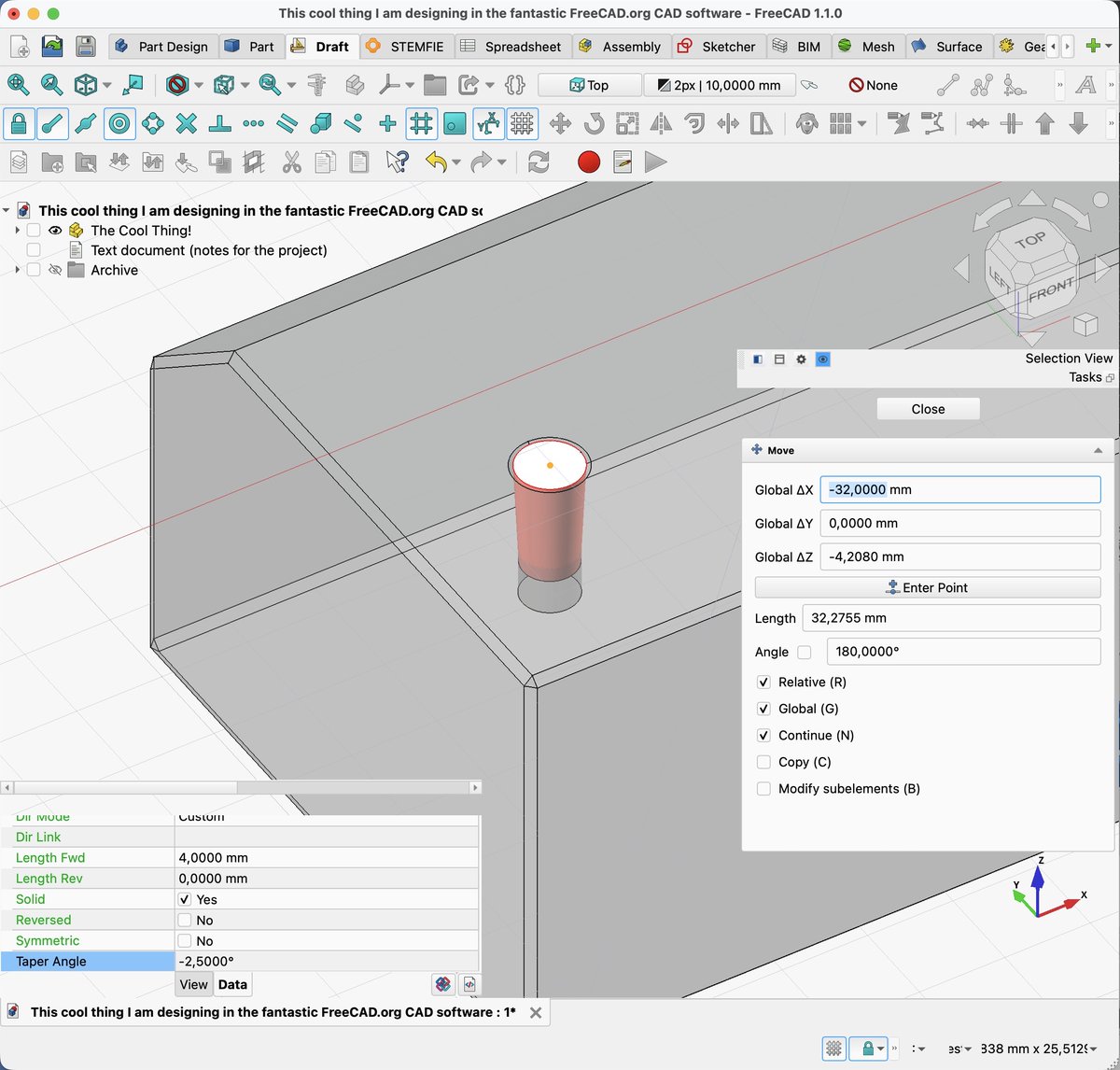 A huge thank you to the developers and maintainers of <a href="/FreeCADNews/">FreeCAD (CAD+CAM+FEA)</a>! 🙌

FreeCAD 1.1.0 is a joy to use and has officially reached a new professional level. 🚀

Since 2018, the STEMFIE Project has evolved alongside FreeCAD, adopting its new features as they are released. 

A note