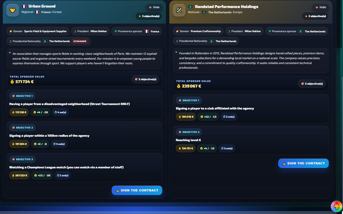 experience_fm's tweet image. 🎯 After 600+ hours of work…
Agent Manager V3.3 is here
This is not just a mod
It’s a whole new way to play Football Manager

💼 Become an agent
🌍 Scout worldwide
💰 Manage your agency
⚠️ Every decision matters
🌐 Fully translatable in ANY language

#FootballManager #FM24 #fm26