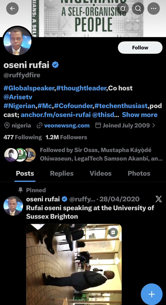 High Chief Lawrence Igbins Okoro tweet media