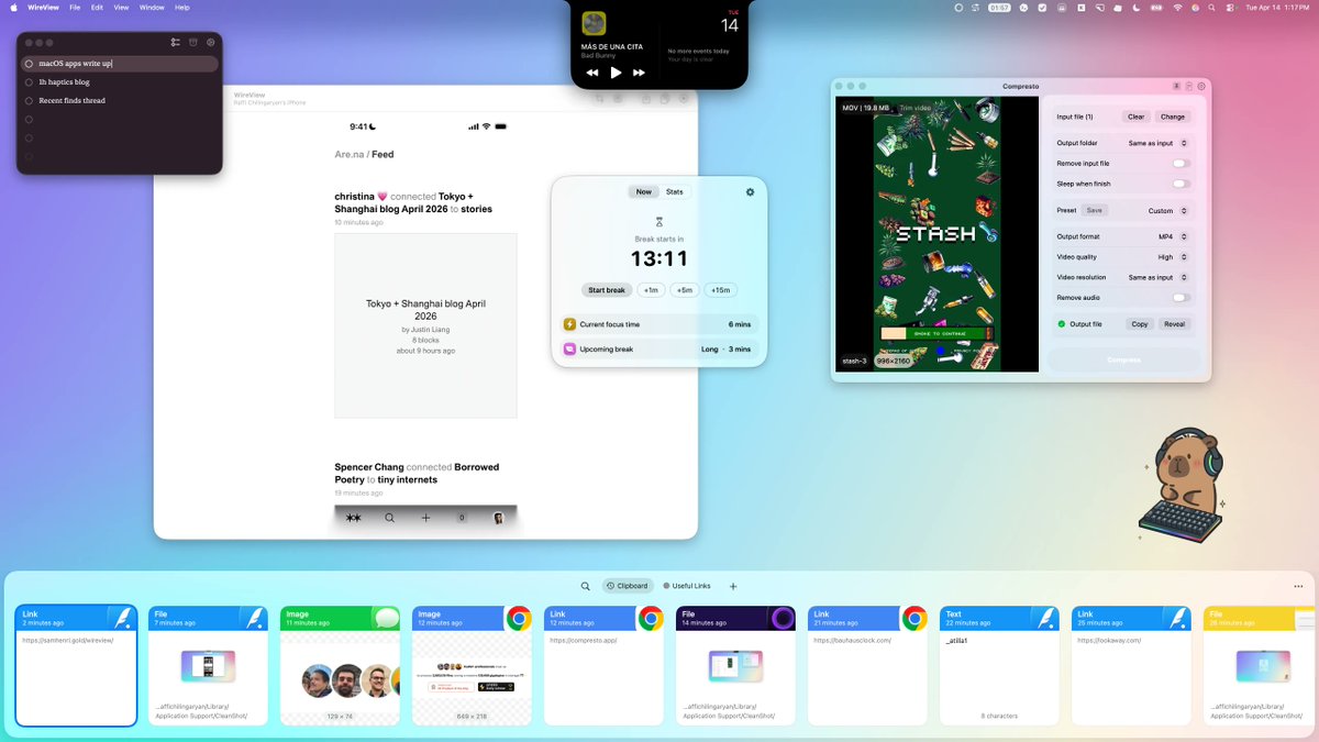 raffichill's tweet image. macOS apps that changed my life...