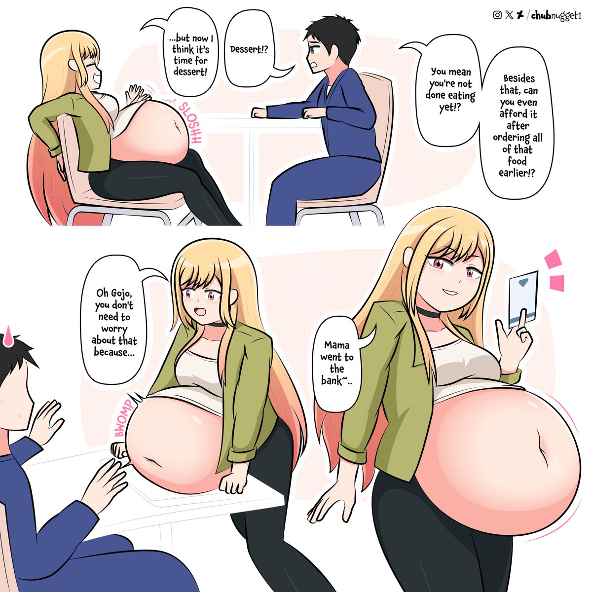 chubnugget1's tweet photo. (2/4) The cosplayer is back with some wild ambitions..
(Commission for @Metallicfan1994) https://t.co/0jJPd7Wqrl