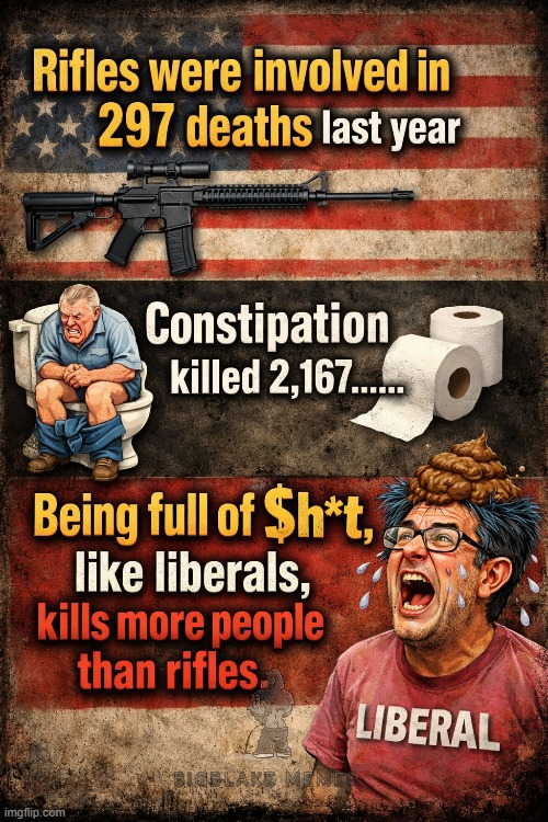 DataManBlake's tweet photo. #liberals #constipation https://t.co/YP0sN0MK4P