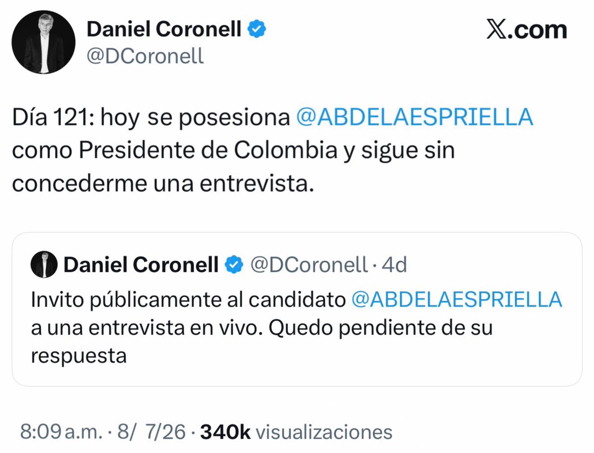 De La Espriella Presidente tweet media