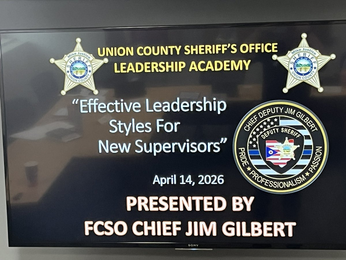 CHIEFGILBERT1's tweet image. Thank U @ucso80 for the opportunity this morning to present to your future leadership team! Best of Luck to those employees participating in your Leadership Academy!
#futureleaders
#futureLEOLeaders #BSSA
#LeadingfromtheFront #ServantLeadership
#LeadtoServe #HardestJobInAmerica