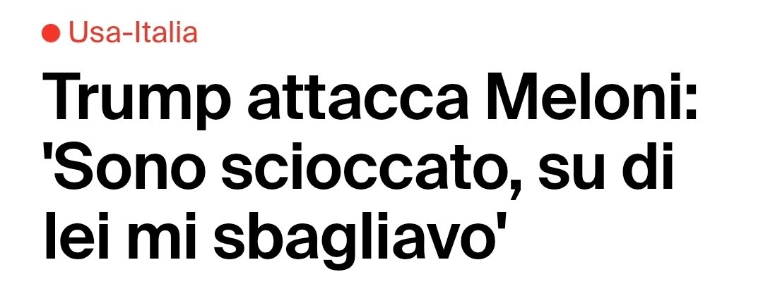 Si scelga meglio gli "amici", <a href="/GiorgiaMeloni/">Giorgia Meloni</a>