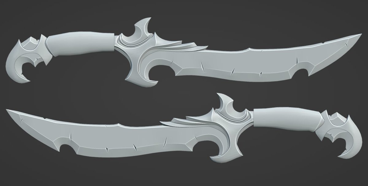 Zerokmax's tweet photo. One of the complex model for me 
I posted both the dmg one and normal one too

#blender #roblox #robloxdev https://t.co/SsWQwcBPAn