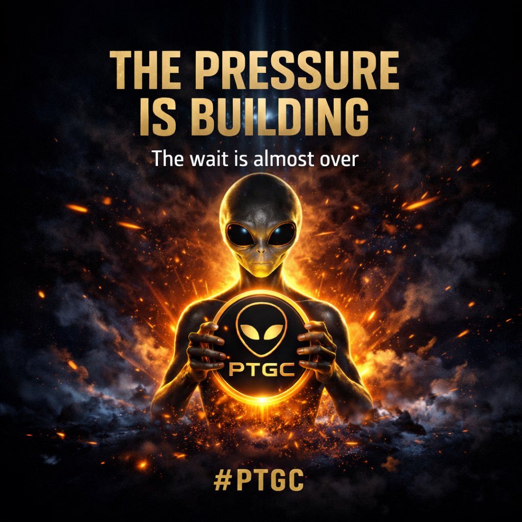 The pressure is building… ⏳🔥
The wait is almost over.

Something big is coming for $PTGC — and you don’t want to miss it.

Stay ready.

#PTGC #Crypto #ComingSoon