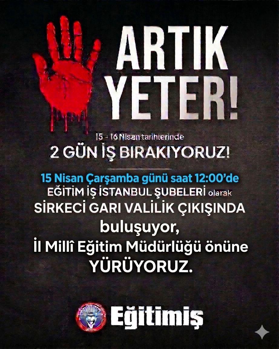 Bu eyleme sadece öğretmenler değil başta velilerde destek olup öğretmelerine destek olmali okullarda şiddet son bulmalı. Okullar eğitimle oyunla Sporla sanatla adı anılmalı #EğitimdeŞiddeteHayır #Şanlıurfa #ögretmenesiddetehayir