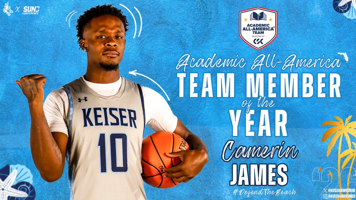 Keiser Men's Basketball tweet media