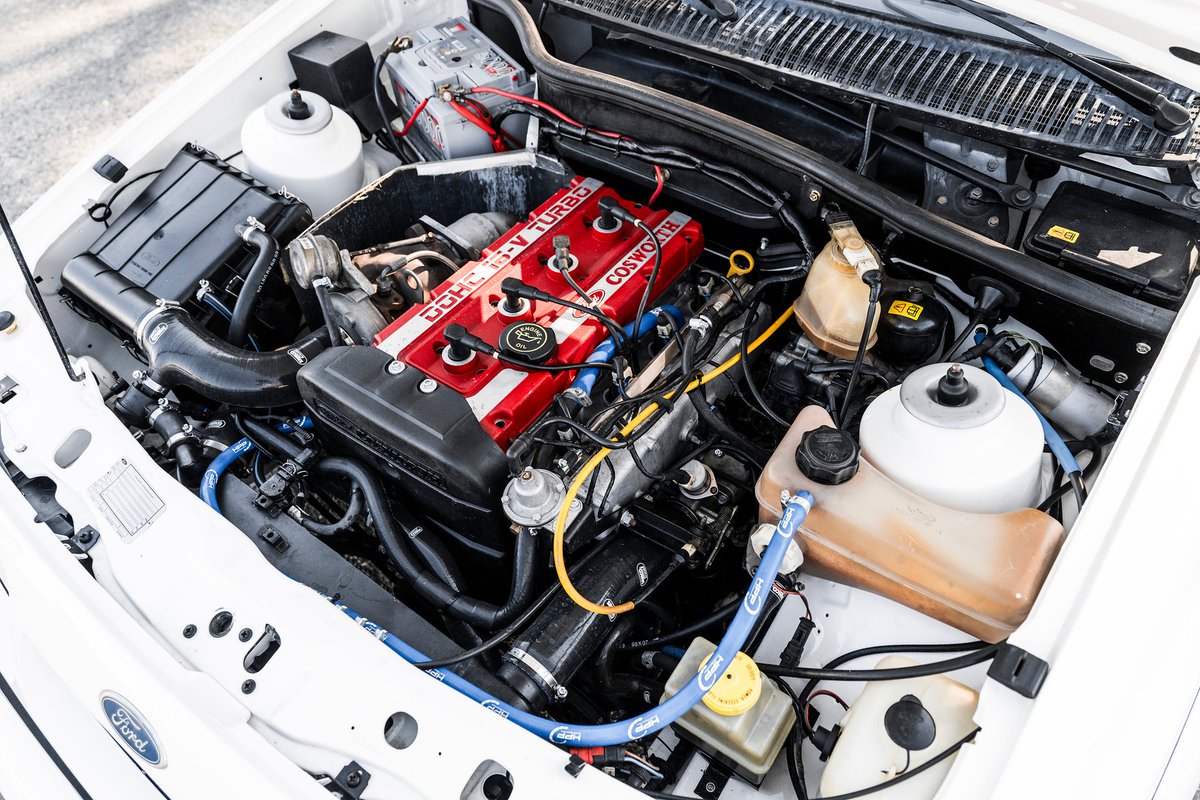 1986 Ford Sierra RS Cosworth for sale in Czechia. Info on Catawiki NO RESERVE Auction Ad:>> prf.hn/l/5mGjqNB/