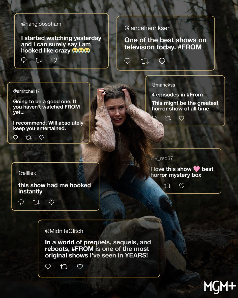 FROM on MGM+ tweet media