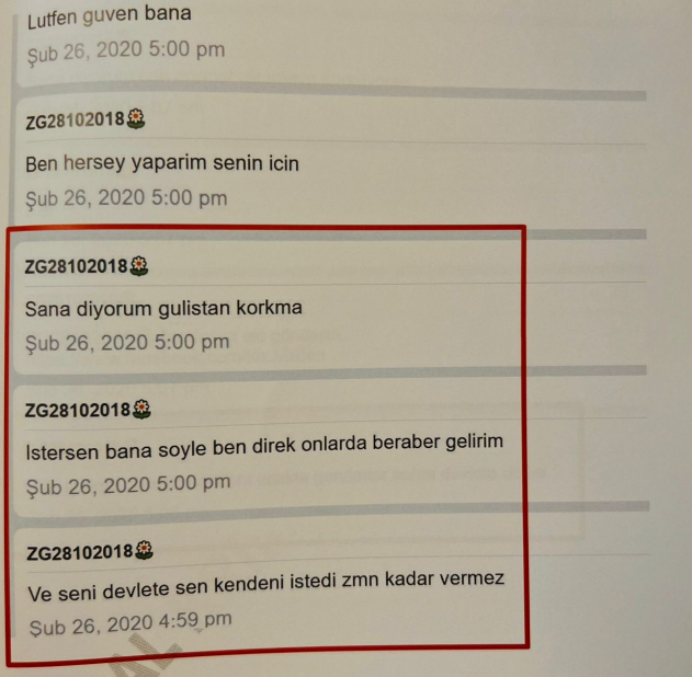Gülistan Doku kaybolduktan 12 gün sonra Whatsapp ve Instagram hesaplarına girilmiş.

17 Ocak gecesi yapılan bu girişte hesapta bulunan bazı verilerin silindiği, sabaha karşı çıkış yapıldığı tespit edildi.

Bu girişin IP adresinin belirli bir şahsın internet kullanım kayıtlarıyla