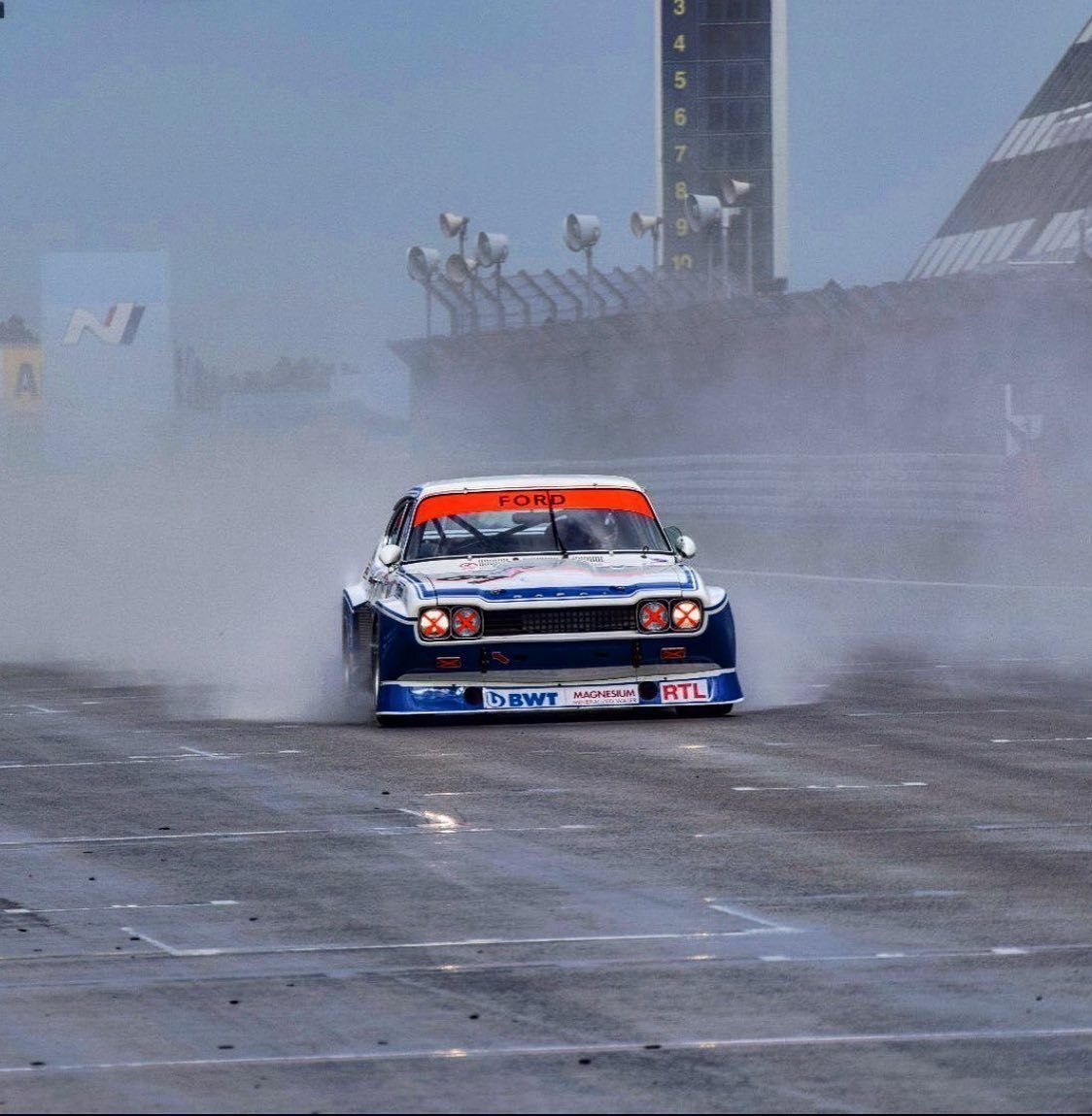 Retromania4ever's tweet image. 🇬🇧 #Ford #Capri RS3100 Group 2 
3.4-liter Cosworth GAA V6 engine, 450 hp.