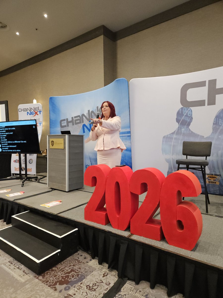 Glynis Devine <a href="/DevineGlynis/">Glynis E. Devine</a> closing keynote at the ChannelNext East event in Saint Sauveur, Que. ... exposes the lie when people leave their organization because of money. #ChannelNext