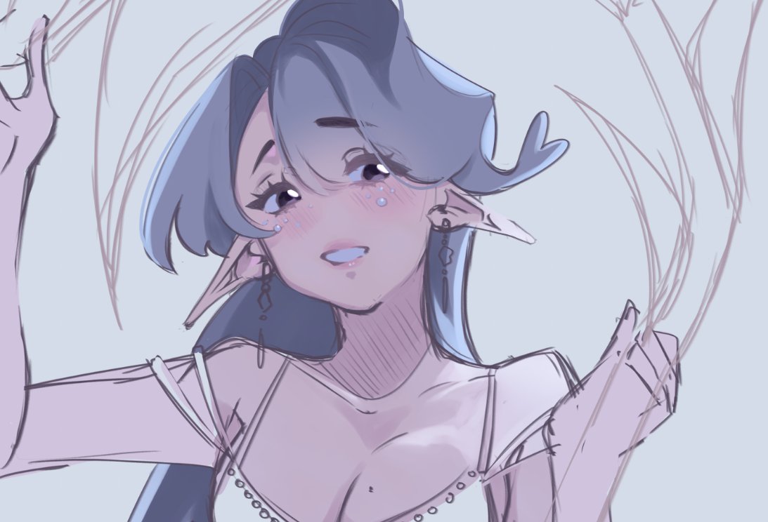 speakingpuppets's tweet image. wip 🌺