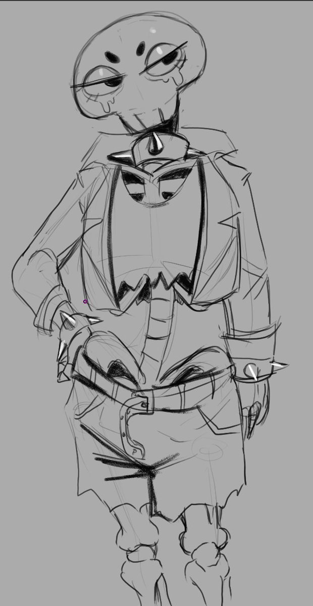 #Ribecca #dandysworld 
Look at my chud bone lady here