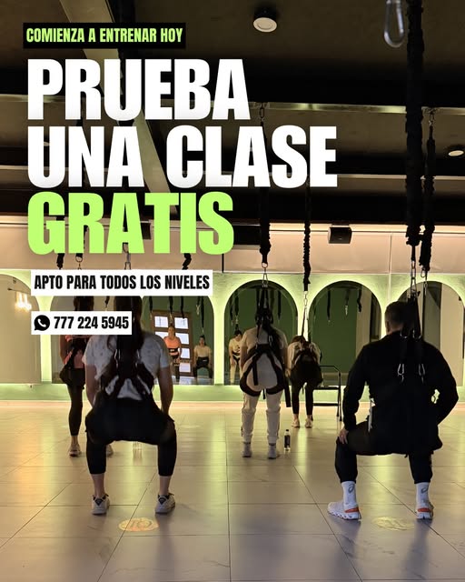 24_morelos's tweet photo. ¡PRIMERA CLASE GRATIS! EJERCÍTATE ESTE 2026 CON BUNGEE STUDIO 

¿Buscas una forma diferente de ejercitarte? En #BungeeStudio descubrirás el #entrenamiento más innovador de #Cuernavaca: ¡un ejercicio donde desafías la gravedad mientras te diviertes!

Comunícate al 777 224 5945 para más información y adquirir el paquete que más te convenga.