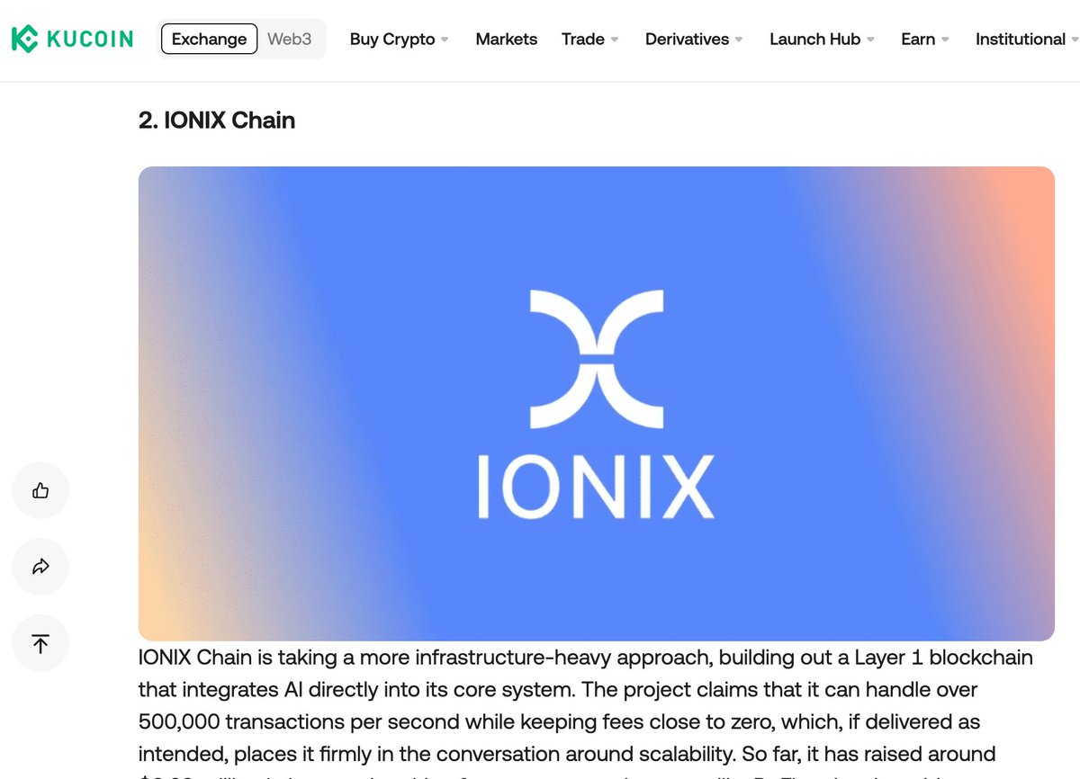 Ionix Chain - Best Crypto Presale 2026 (Official) tweet media