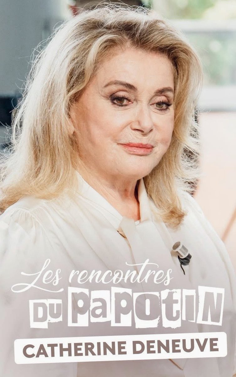 Catherine Deneuve est invitée aux "Rencontres du Papotin".

Samedi 2 mai à 20h30 sur France 2 et france.tv