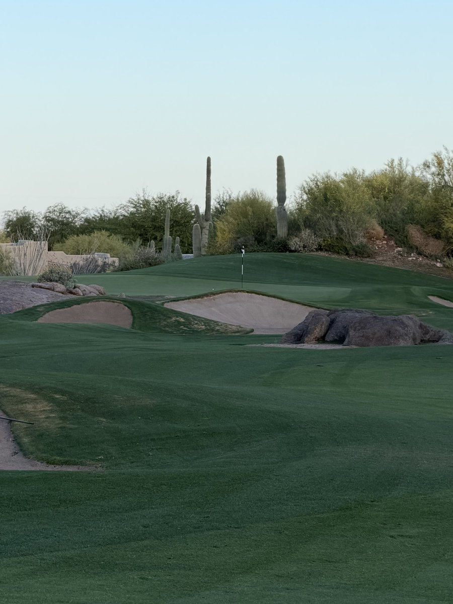 Had a wonderful round <a href="/TroonNorthGC/">Troon North GC</a> this morning. Excellent conditions and had the place to myself