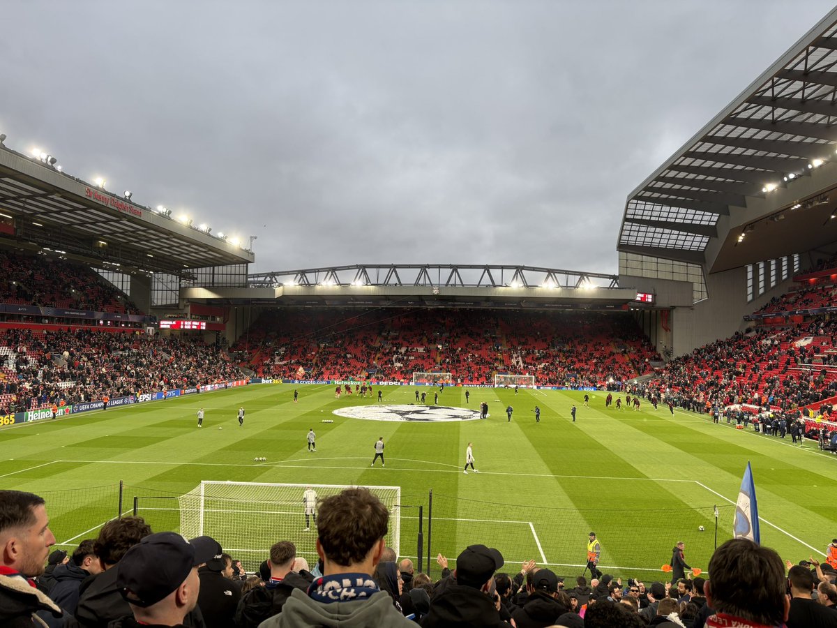 PSGClubScotland's tweet image. Anfield 📍
#psg #liverpool #PSGLIV