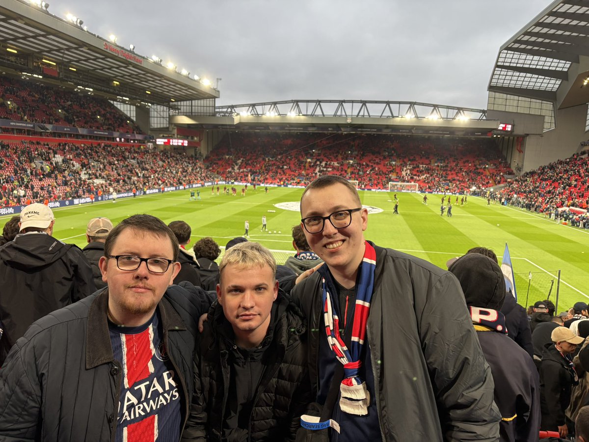 PSGClubScotland's tweet image. Anfield 📍
#psg #liverpool #PSGLIV