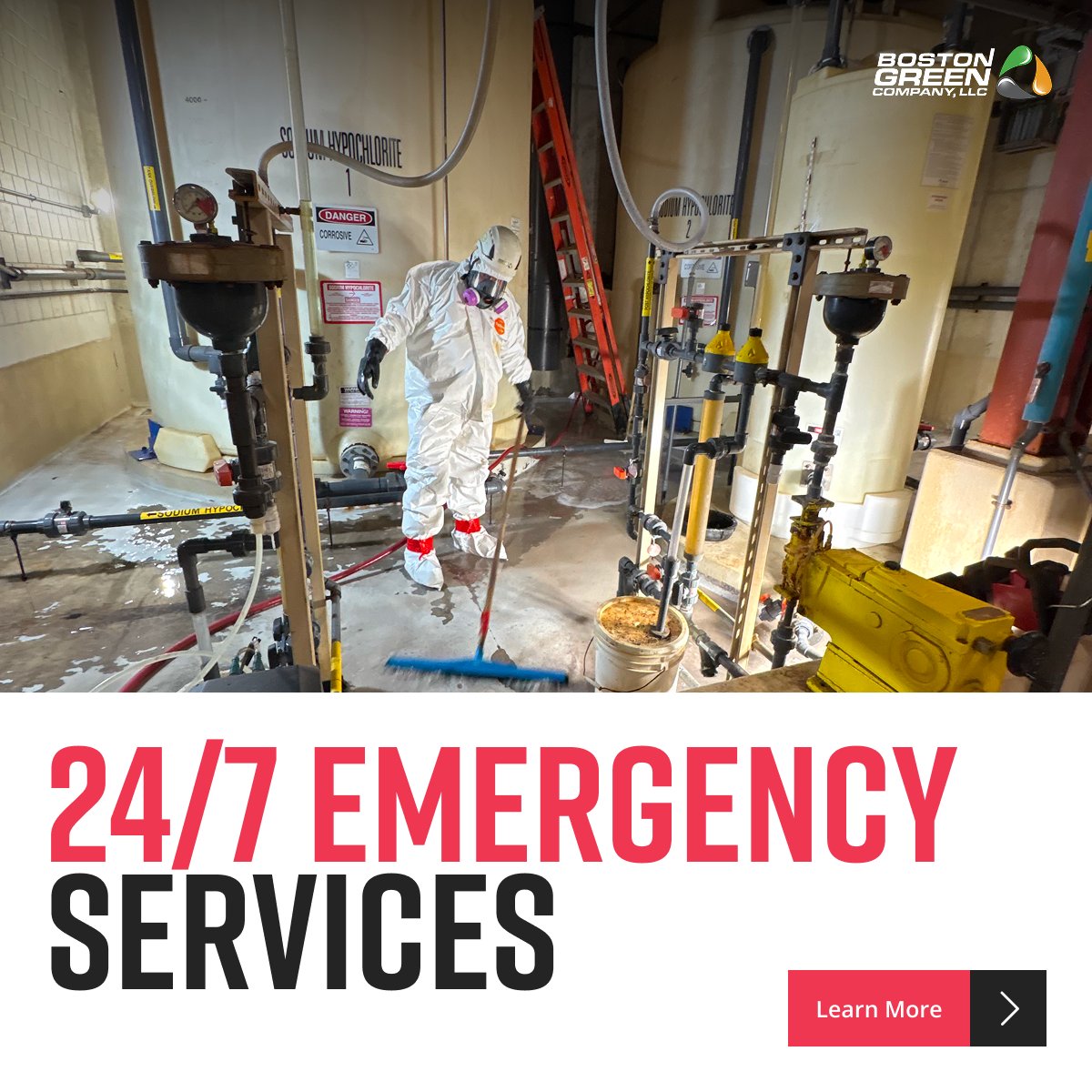 BostonGreenComp's tweet image. @BostonGreenComp provides rapid, 24/7 emergency response services to protect your facility and the surrounding community.

Keep our #EmergencyResponse team on speed dial for immediate assistance: 866-794-4396. Learn more about our 24-hour #SpillCleanup: bostongreencompany.com/emergency-spil…