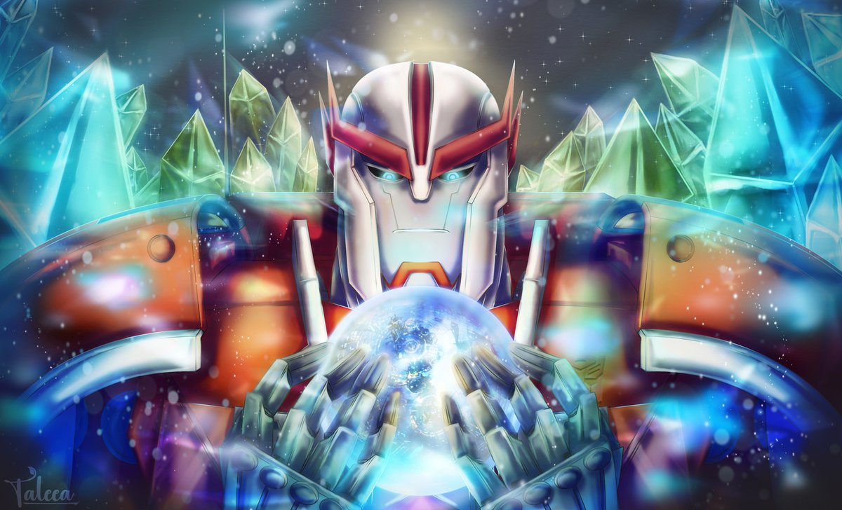 I love doing symbolic art and this one is packed! Plus, it turned out well and is a nice depiction of Ratchet's view and role in TFP. (Repost after art-corrections)
#Transformers #Ratchet #TransformersPrime #TFPrimeratchet #autobots #Transformersfanart #TFP