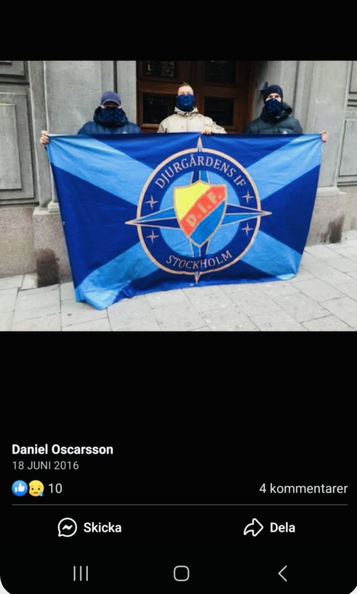 SSKflaco's tweet photo. Fått lite DM, det här blir bara värre och värre

Han är Djurgårdare som engagera sig ideelt (?) för att hålla koll på SSK-fans...

Ja ni hör själva hur det låter, hur kan ledningen tillåta det här?

Ibland är det tydligen ok att maskera sig...

#twittssk https://t.co/oljczmiEuO