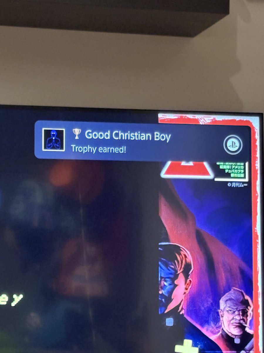 DioMotley's tweet photo. After playing the chapters out of order and a single attempt at marathon mode, I am now a good Christian boy.
It says I only have a collective 6 hours of gameplay so I’m surprised I got it so quickly..
@Airdorf you made an amazing game! https://t.co/pFI6EFU1J9