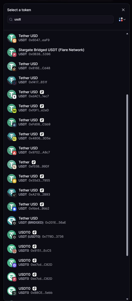 HermesOmnichain's tweet photo. @USDT0_to @tether @tetherwallet seamless USDT0 access across everywhere

that’s where things are heading https://t.co/IRZQ9LyRMH