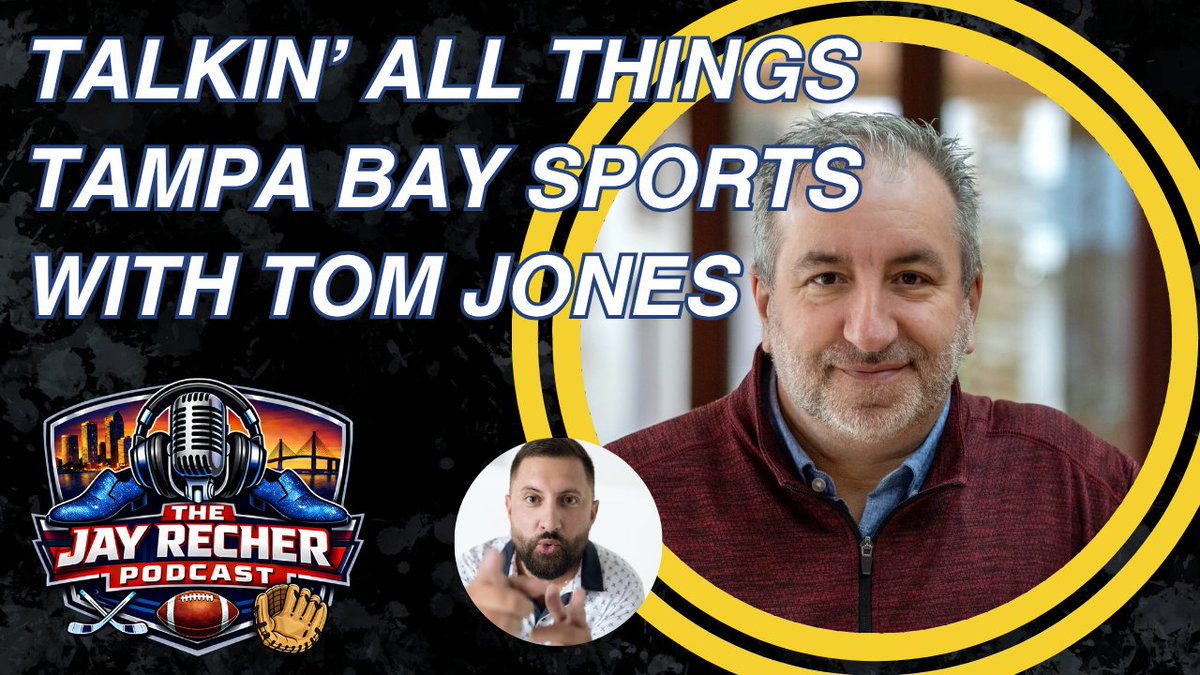 jayRecher's tweet image. Talking All Things Tampa Bay Sports with Tom Jones

The Jay Recher Podcast

Always great to catch up with my buddy @TomWJones to take a look at EVERYTHING in the #TampaBay sports universe 

#GoBolts #WeAreTheKrewe #RaysUp 

youtube.com/watch?v=SUgJC3…